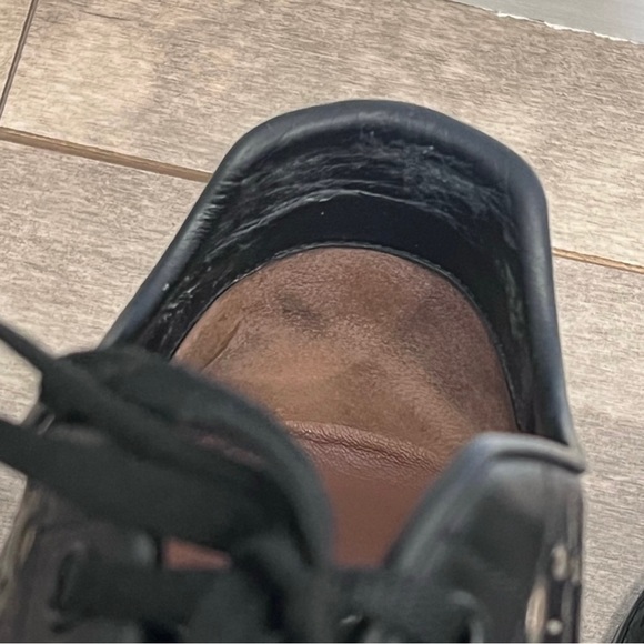 Alaia leather black sneakers - Picture 7 of 7